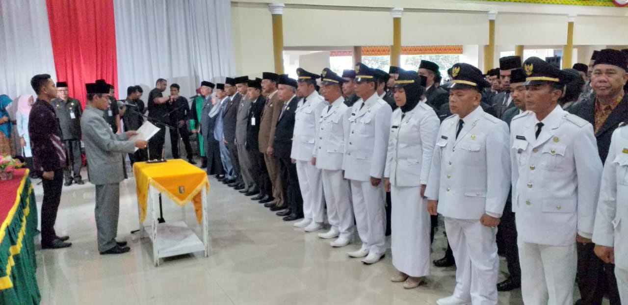 Lantik 131 Pejabat Eselon III dan IV, Ini Pesan Bupati Mursini